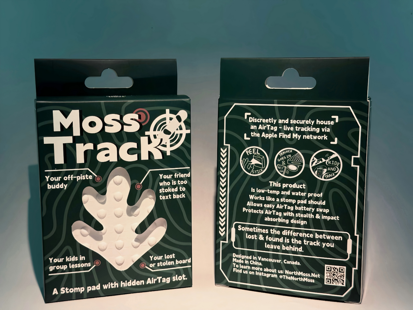MossTrack Tracking Stomp Pad for Snowboards